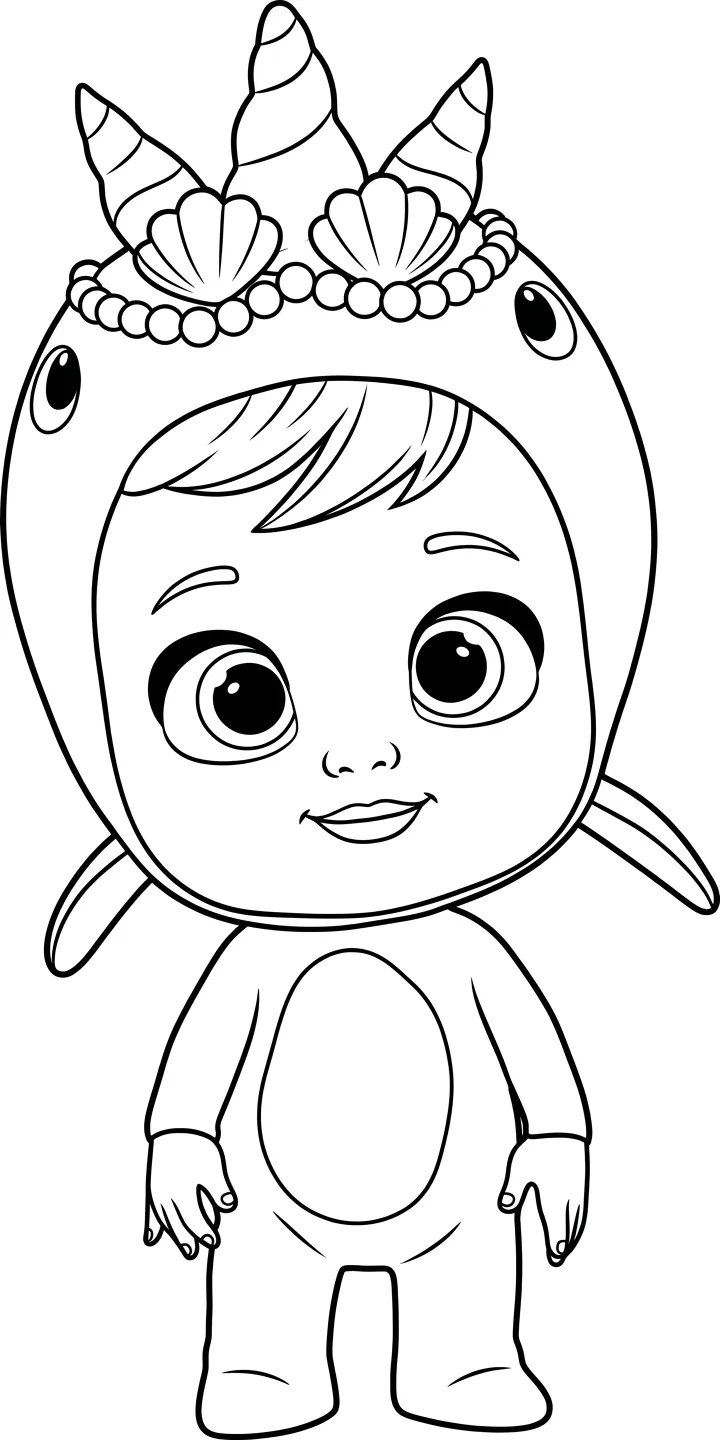 Bebés Llorones 8 para colorear y dibujos