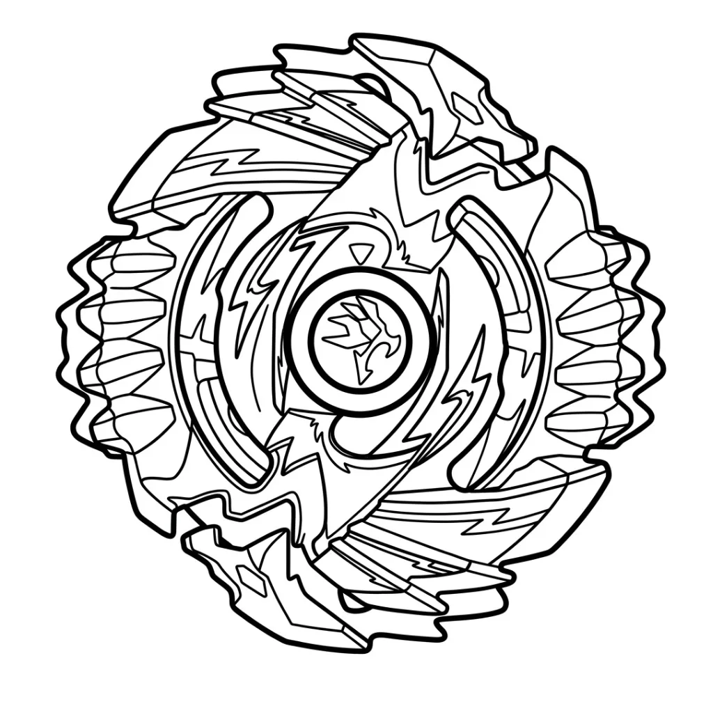 BeyBlade 12 para dibujar en línea