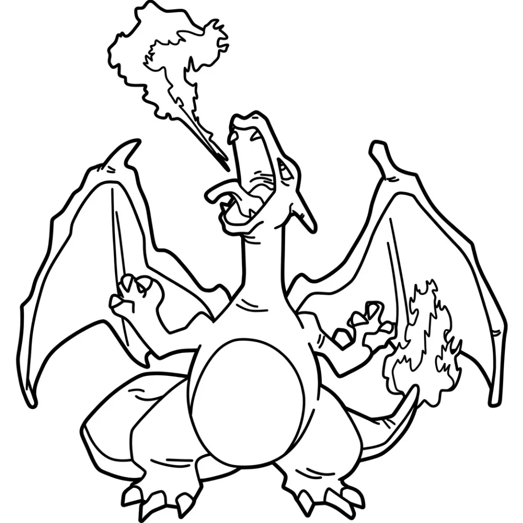 Colección de Charizard para colorear