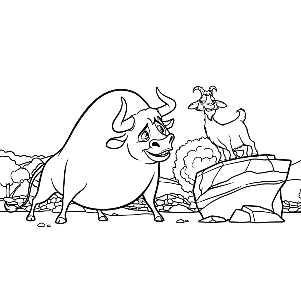 Ferdinand 26 para colorear y dibujo para imprimir