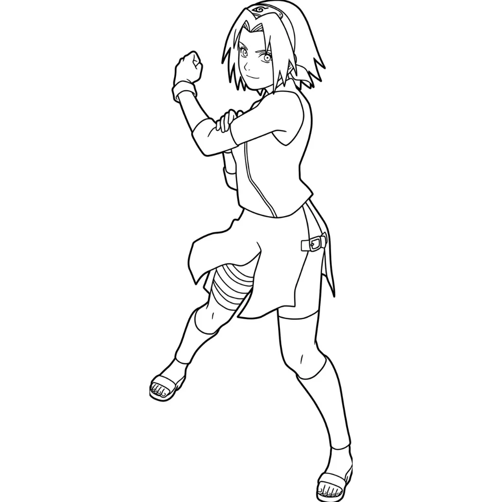 Colección de Haruno Sakura para colorear