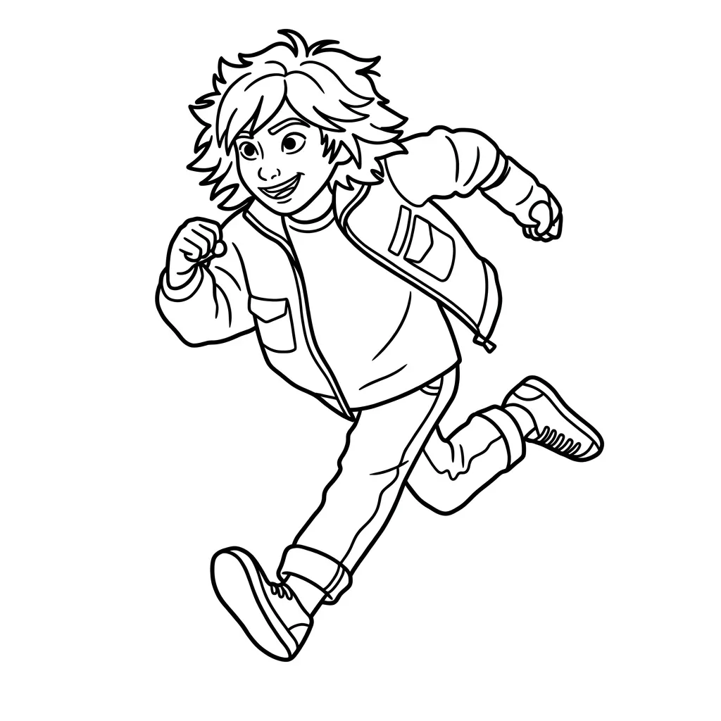 Hoppers 15 para colorear gratis