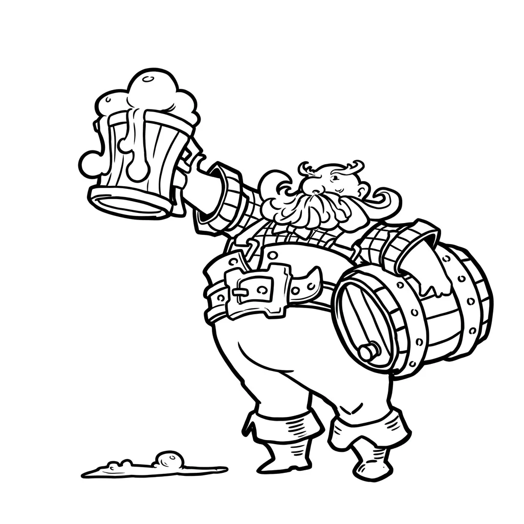 Las Vikingas 12 para colorear para imprimir para niño de 6 años