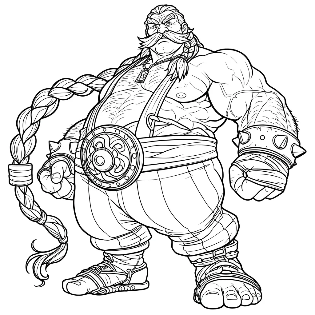 Las Vikingas 13 para colorear para imprimir