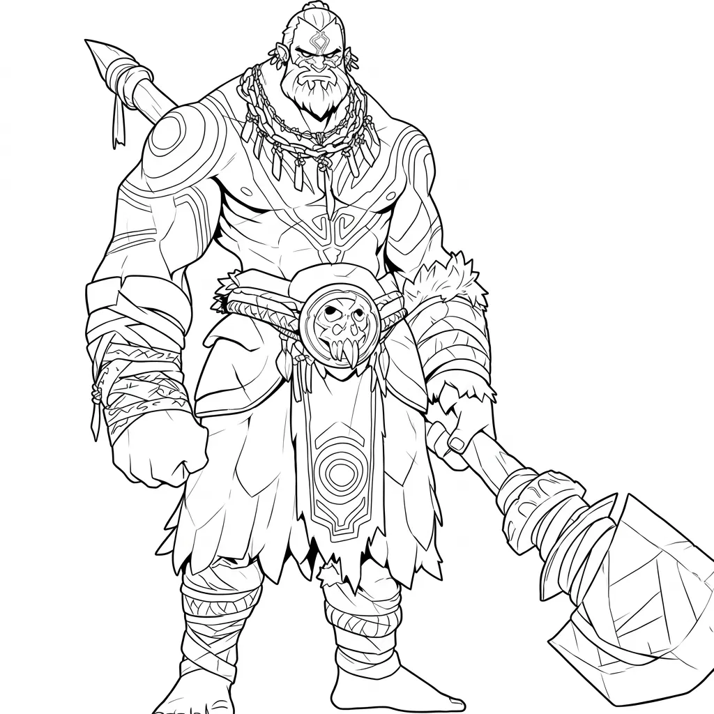 descargar Las Vikingas 8 para colorear gratis