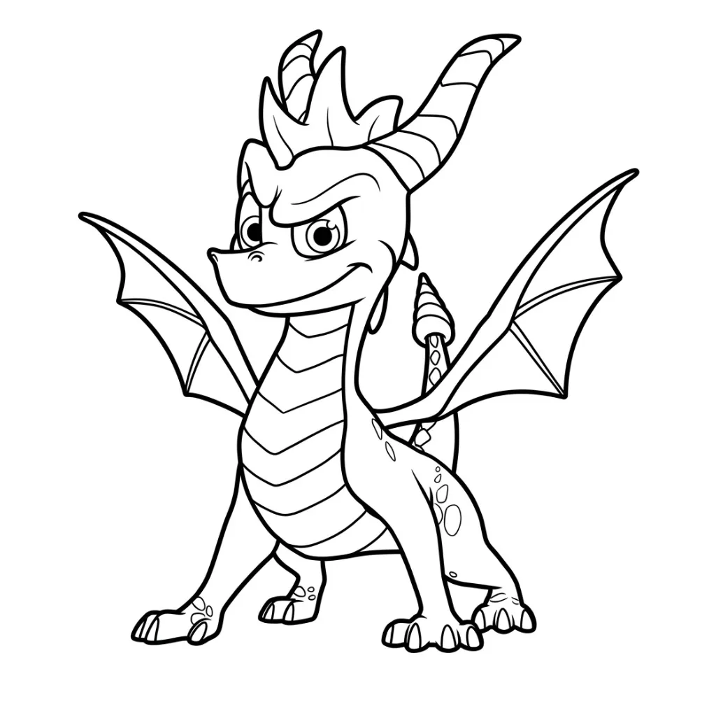 Skylanders 36 para colorear y dibujo para imprimir