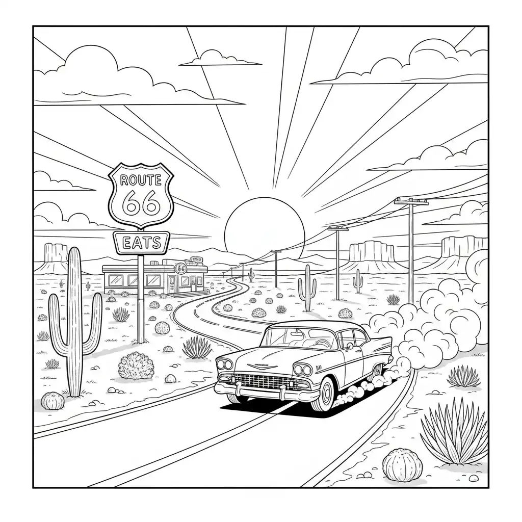 Cars para colorear para imprimir para niños
