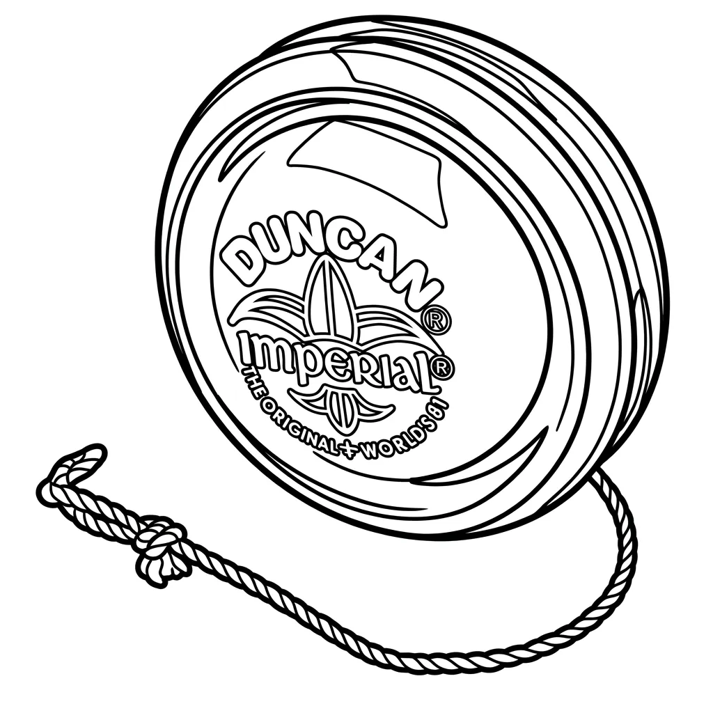 Colección de Yoyo para colorear